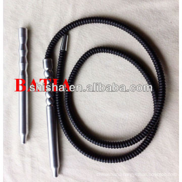 silicon hose hookah pipe silicon aluminum tips new design